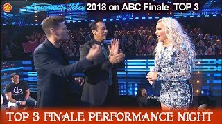 Gabby Barrett sings “Don&#39;t Stop Believing&quot;  Steve Perry in Audience American Idol 2018 Finale Top 3