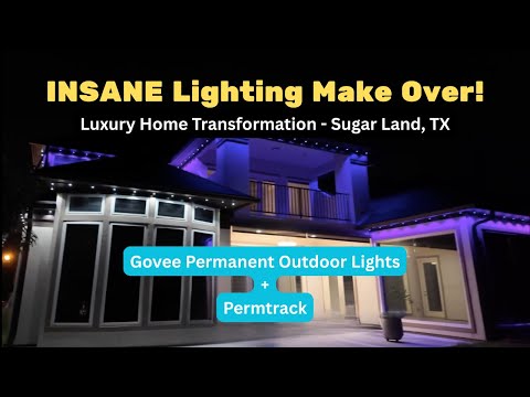Ultimate Govee Outdoor Lights Transformation | Luxury Lake Olympia Install by Lively Lighting Co.