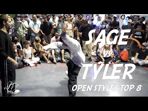 SAGE vs TYLER | Open Styles Top 8 | Freestyle Session24 | #SXSTV