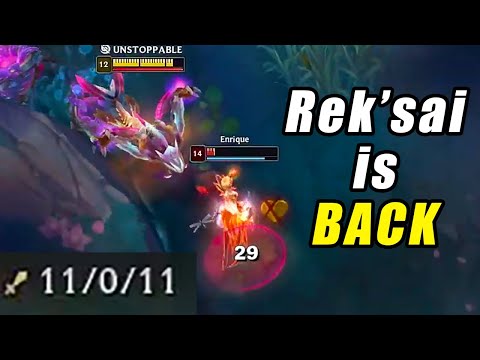 The Rek'sai buffs are CRAZY