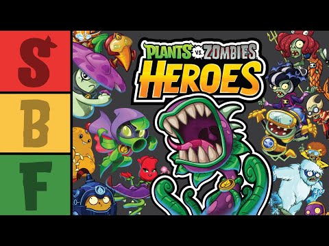 Ranking EVERY Plants vs. Zombies Heroes… Hero