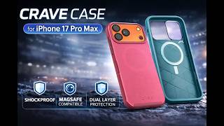 CRAVE DUAL LAYER CASE FOR IPHONE 17 PRO MAX