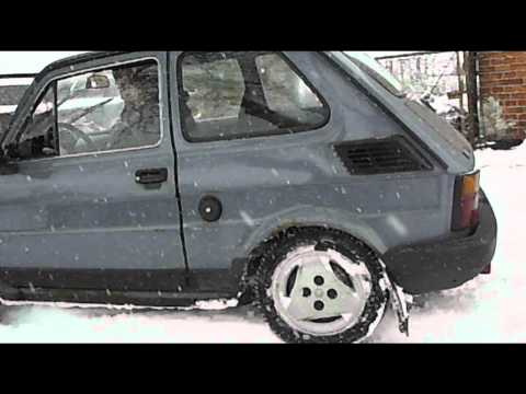 |Zima 2012 z ursusgwolin3600|Fiat 126p w akcji|HD|