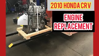 Honda CRV engine replacement