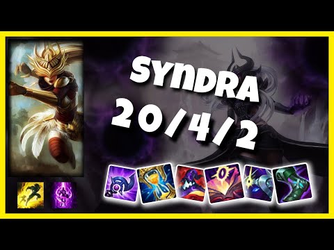 Syndra vs Akali EU Challenger MID (20/4/2) Gameplay Replay - Patch 10.23