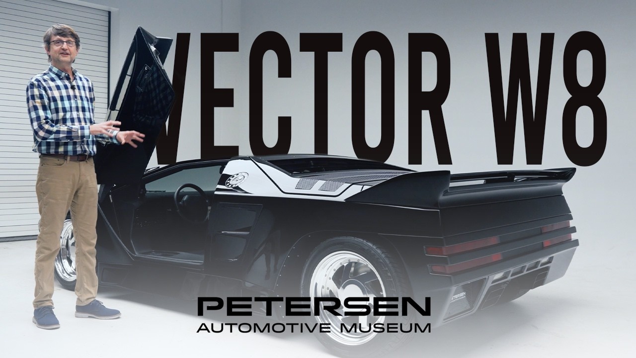 Rare Celebrity Supercar Found | Vector W8