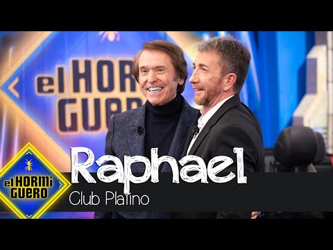 Raphael se convierte en invitado Platino y alucina recordando sus mejores momentos - El Hormiguero