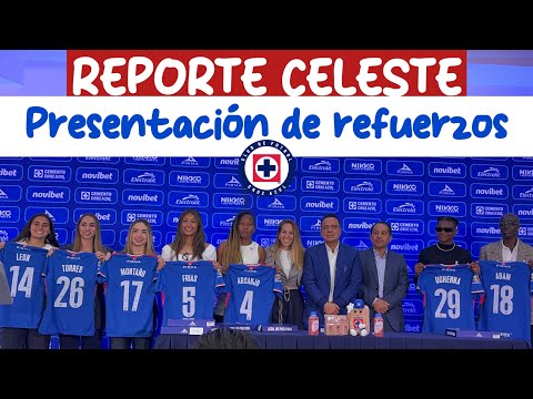 🔵 CELESTE REPORT | Cheli Torres, Kanu, Abam and the new reinforcements for Cruz Azul Women's Team