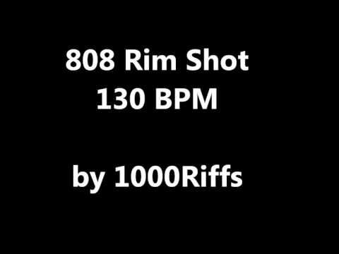 808 Rimshot Rim Shot Metronome : 130  BPM - Beats Per Minute