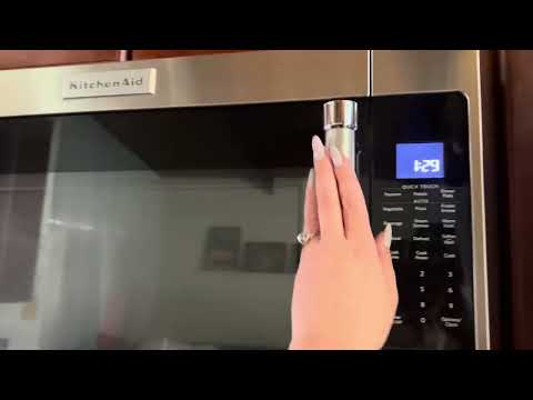 KitchenAid Stainless Steel Over The Range Microwave Oven Review, A great smaller microwave