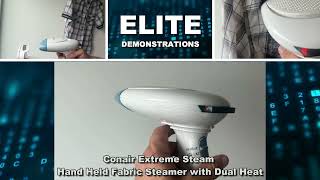 Review Conair Extreme Steam Hand Held Fabric Steamer with Dual Heat
