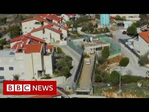 The Palestinian family with its own checkpoint - BBC News