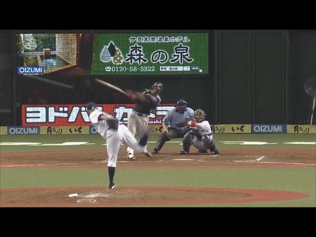 【5回表】ここ3戦で5打点!! マリーンズ・パラデスのタイムリー!! 2017/7/12 L-M