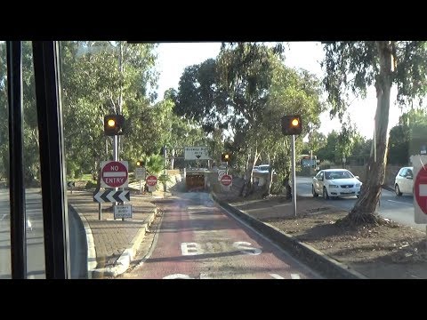 Adelaide O-Bahn Route No.C1G  Driving View City-North Terrace to TTP Interchange