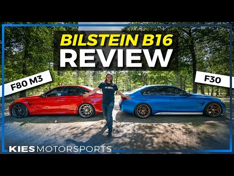 BMW F80 M3 and F30 335i Bilstein B16 Coilover Review