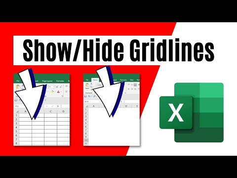 How to Show or Hide Gridlines in Excel