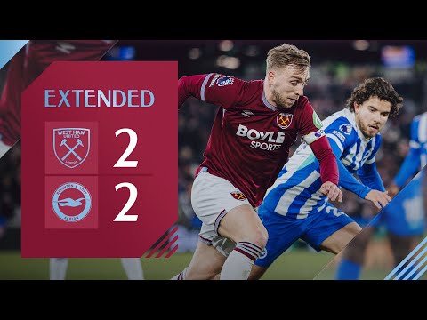 Penalty Madness at London Stadium | West Ham 2-2 Brighton | Premier League Extended Highlights