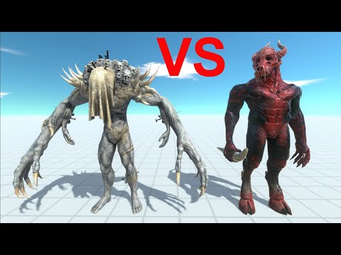 Scourge vs Kozarog Demon - Animal Revolt Battle Simulator
