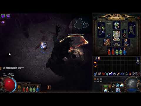 Path of Exile 3.3 Incursion HC - Sketchiest Gruthkul fight (Act 7)