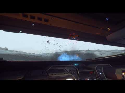 Star Citizen: RESCUEE - Origin 85x vs Nova Tank (part 1 - 30 second video)