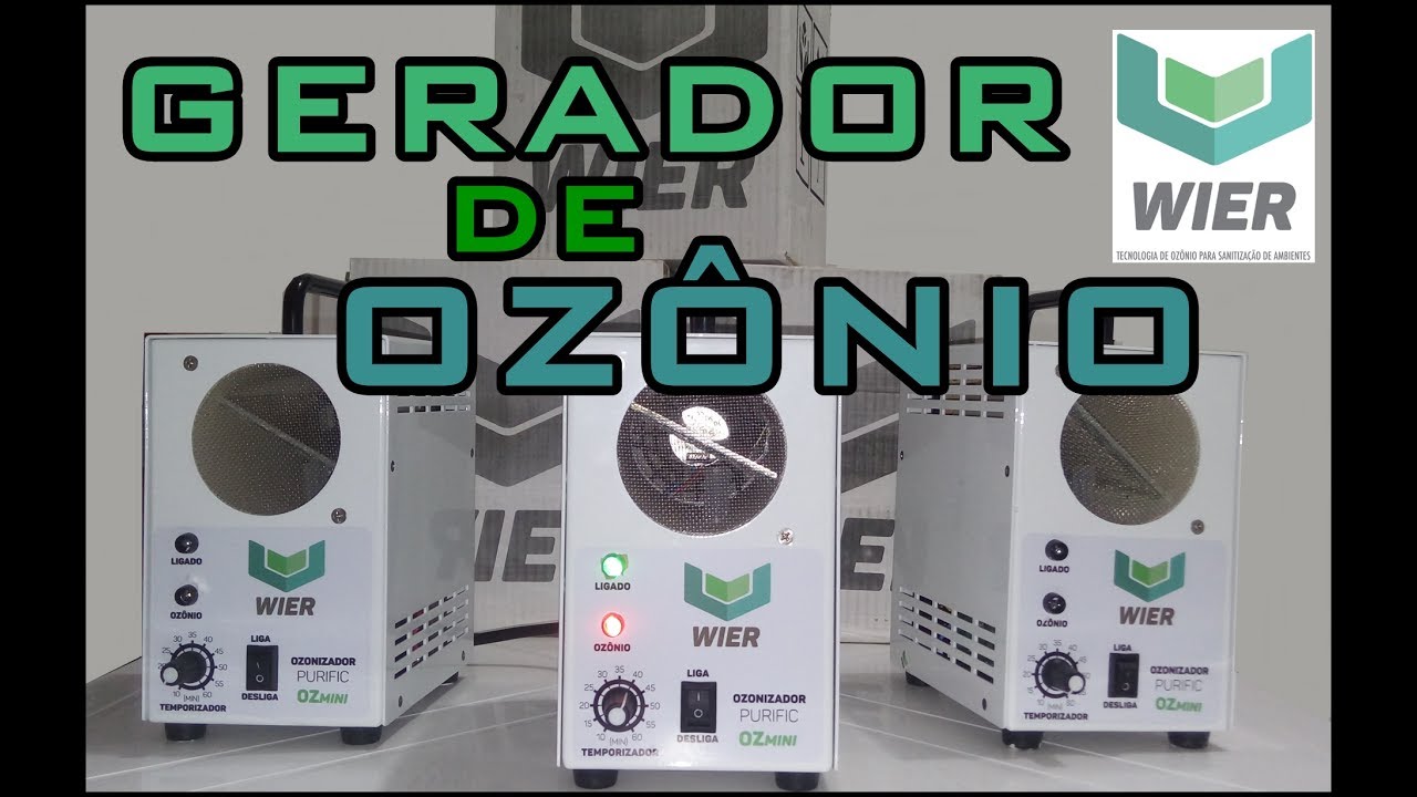 Tudo Sobre o Gerador De Ozônio WIER. 💨🦠