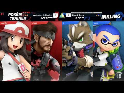 Ascension VI SSBU Doubles Winners Quarter s- Underdogg & Rambo (Red) vs Felix & Torch (Blue)