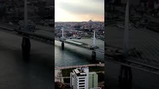 Drönare - En bro i Istanbul i Turkiet (#Shorts)