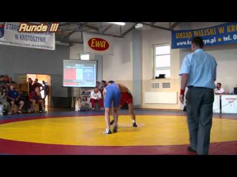 Liga Seniorów SW 2011 - Mecz 7 - kat 60 kg - Walkowiak (Ceramik) vs. Szafrański (Bydgoszcz)