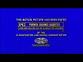 Buena Vista Pictures Distribution Amblin Entertainment Touchstone Pictures MPAA Rating Card 1988