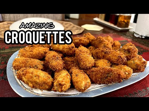 Croquetas de Bacalao: Fish Croquettes our Special recipe