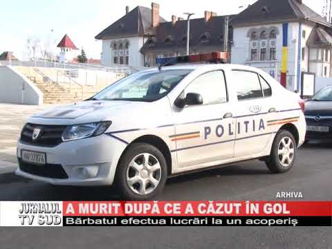 A murit dupa ce a cazut in gol