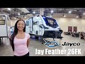 Check out this Video for a 2027 Jayco Jay Feather 26FK(Stock #T150058)  for sale by Blue Compass RV Des Moines. This unit is located in Altoona, IA