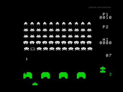 Space Invaders Emulator Walkthrough, ZX Spectrum