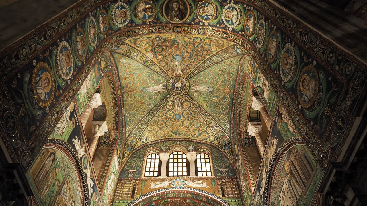 Immersive street-level walking tour through Ravenna Mosaics, Italy, showcasing authentic urban landscapes, local architecture, and the vibrant atmosphere of the city's neighborhoods