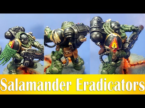 Joyful Painting - INDOMITUS - Primaris Eradicators Salamanders