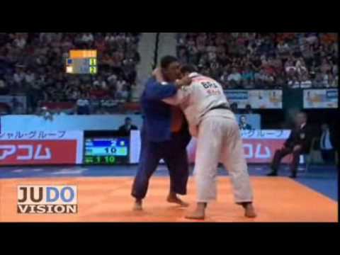 JUDO 2009 World Championships: Gankhuyag Dorjpalam (MGL) - Daniel Hernandes (BRA)
