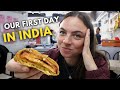 Foreigners Try DELHI Street Food For The First Time INDIA Travel Vlog