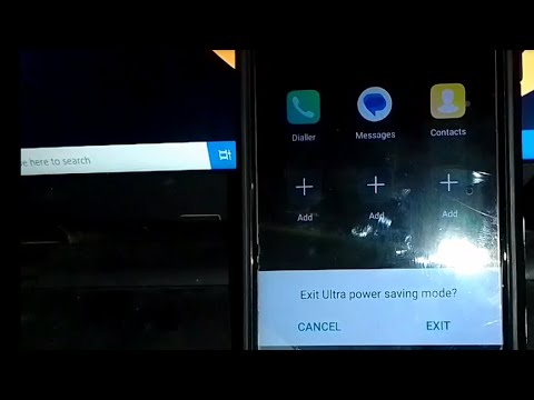 how to disable ultra power saving mode in huawei honor 20i mobile