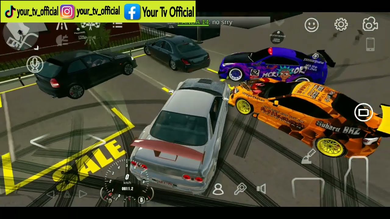 trading my r32 in car parking multiplayer