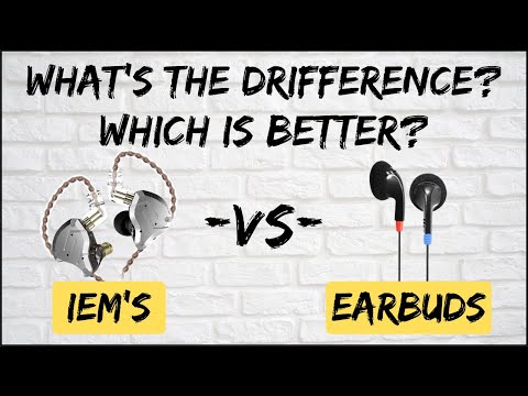 IEM's vs Earbuds | What's The Difference? |  I Explain...