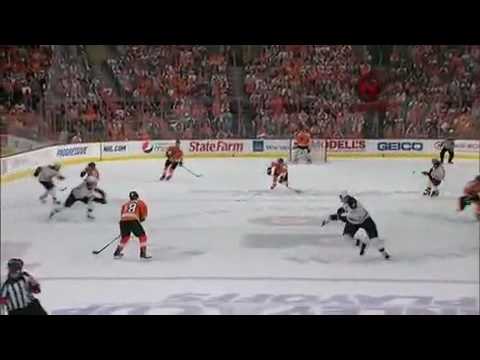 Simon Gagne Game Winning OT Goal vs. Boston Bruins 5/7/10