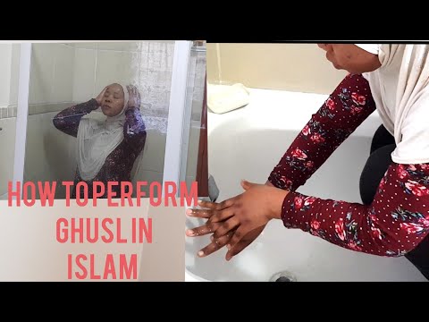 HOW TO DO GHUSL
