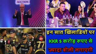 IPL 2020: list of 7 players bid Kolkata Knight Riders (KKR) more than 5 crore in IPL Auction 2020