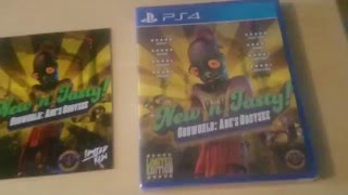 Oddworld New 'n' Tasty Abe's Oddysee Limited Edition Unboxing PS4