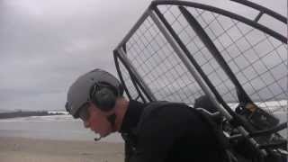 World's QUIETEST Paramotor Wing U-Turn Blacklight!!! Powered Or Unpowered Paragliding EN-B!!!