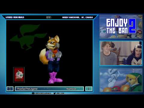 Enjoy The Ban 2 - Losers Semi FInals | Naztoise vs ThomasTheLegend