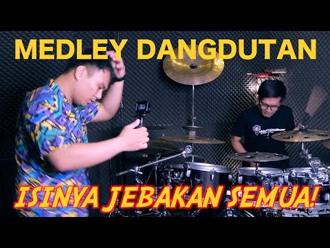 MEDLEY LAGU DANGDUT HEBOH BANGET! (Performed by Galih Just Drum OVJ)