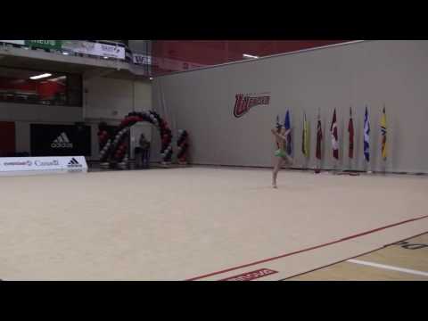 Alexandra Yarema Junior Rope MB 2016 Canadian Championships RG