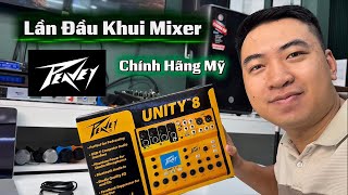 Video thumbnail for [ Gu Loa ] Mixer PEAVEY UNITY 8 - Mixer Số Chỉnh Cơ by GuLoa