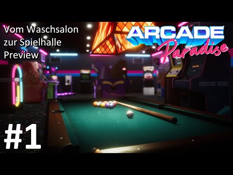 Vom Waschsalon zur Spielhalle | Preview | Arcade Paradise #1 | Deutsch | Gameplay | UwF